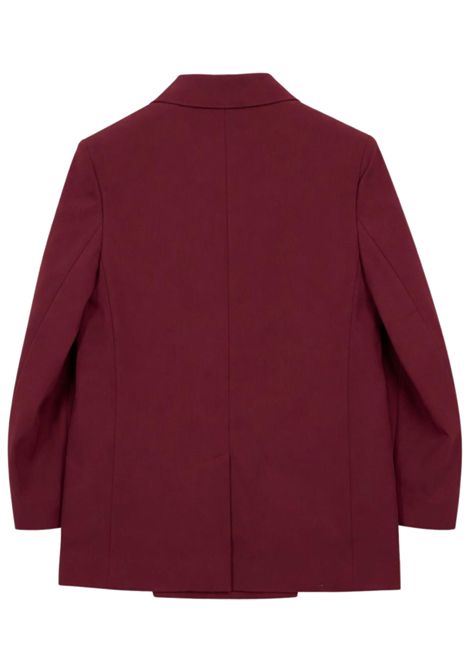 Burgundy viscose children's jacket Manuel Ritz | 3260BORDEAU